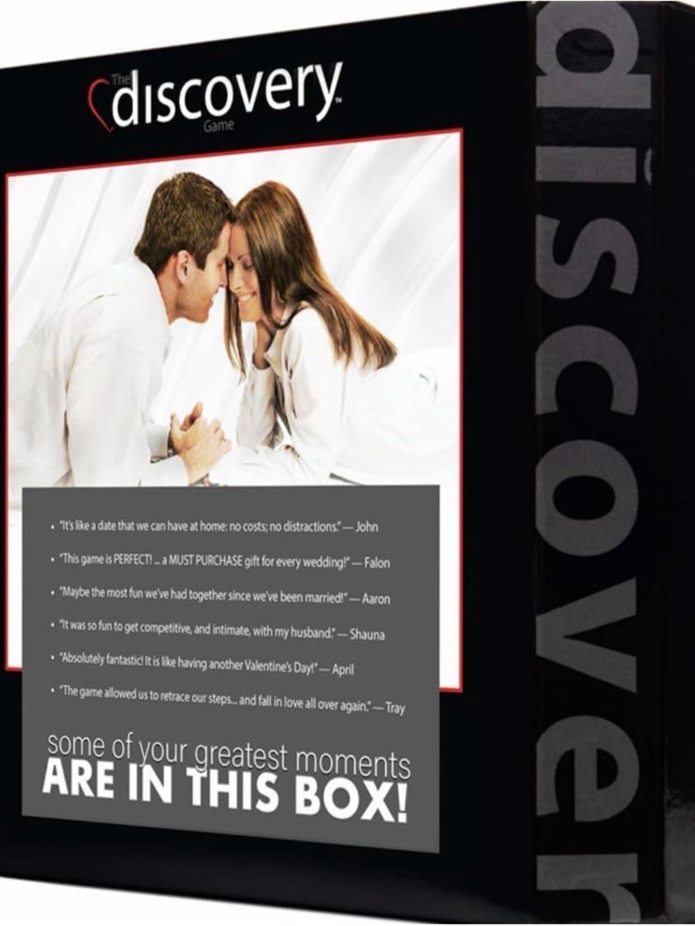 The Discovery Game Board Game - Date Night In A Box + Sexy Truth or Dare